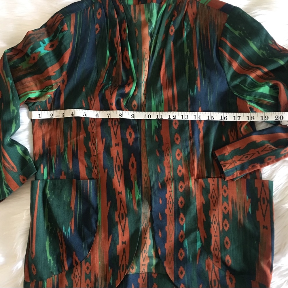 Leigh Nants Lightweight Blazer Cardigan - Picture 2 of 3